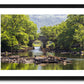 a framed fine art photographic print of the Old Weir Bridge a the Meeting of the Waters in Killarney National Park, available to buy online